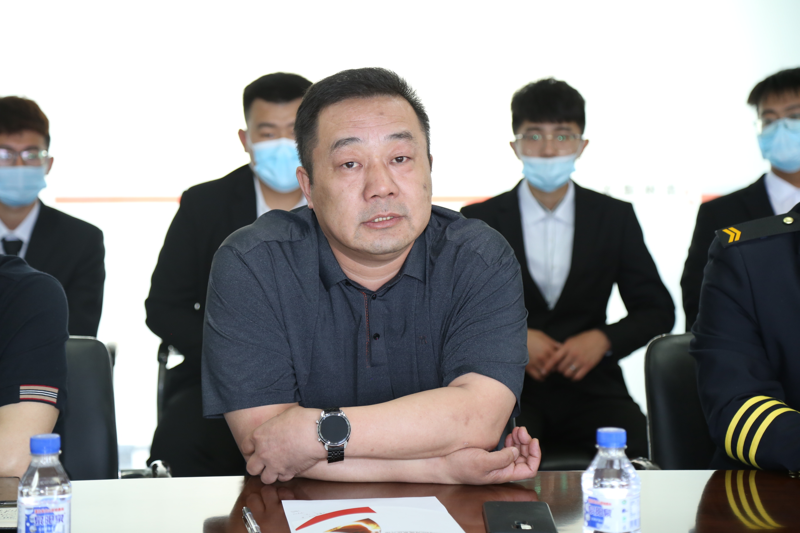 吉林建龙钢铁有限责任公司人事行政处处长白海鹏发言