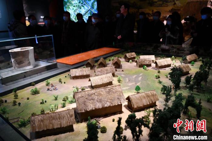 展馆内部。　张浪 摄