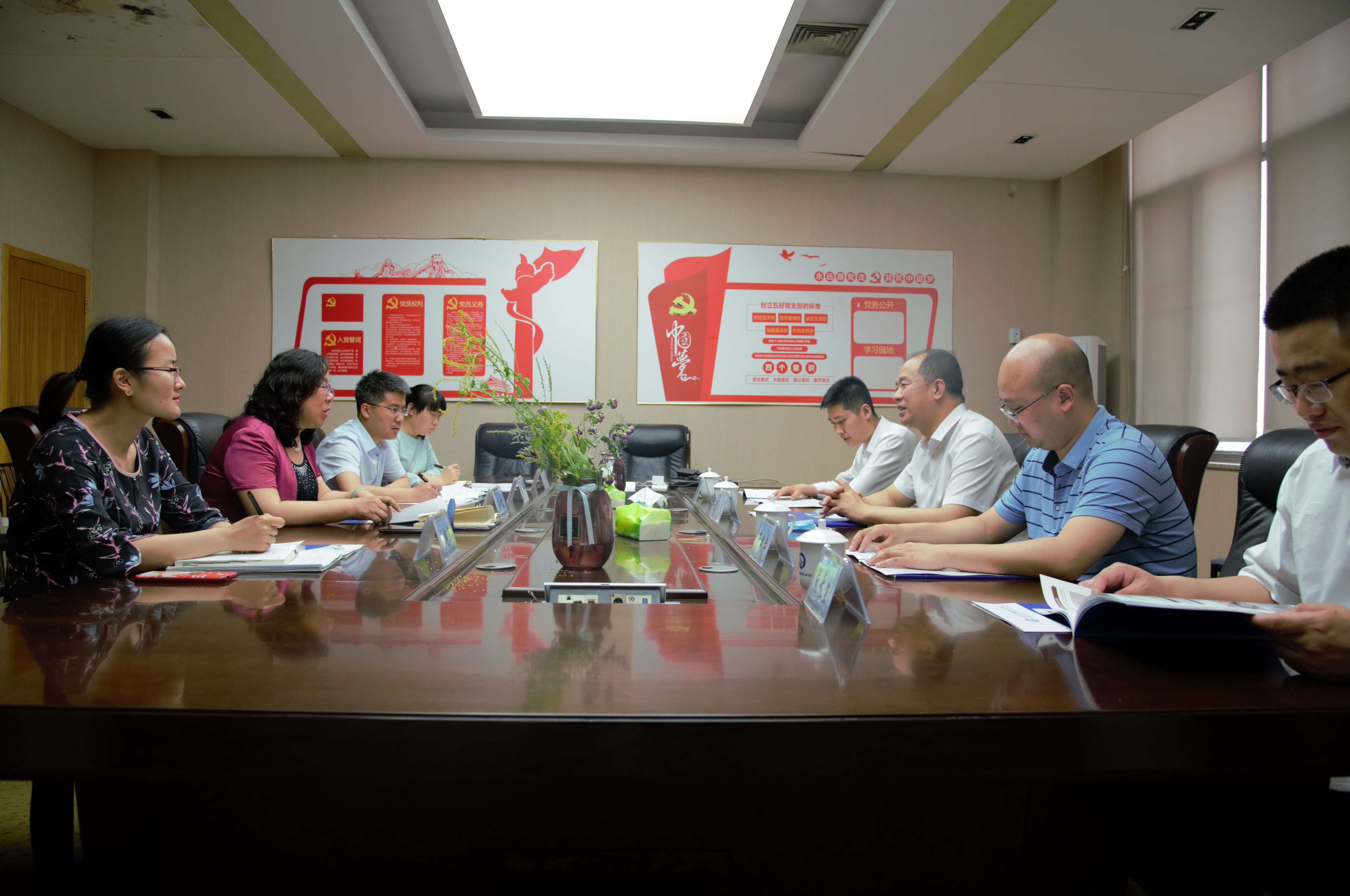 走访山东商业职业技术学院