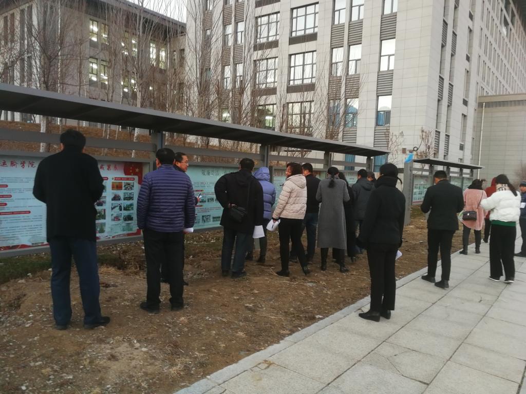 廉政文化成果展评比现场