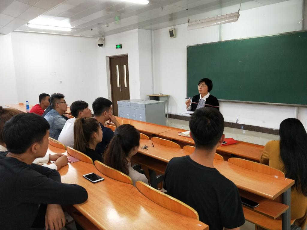 迎新接站协调会议现场