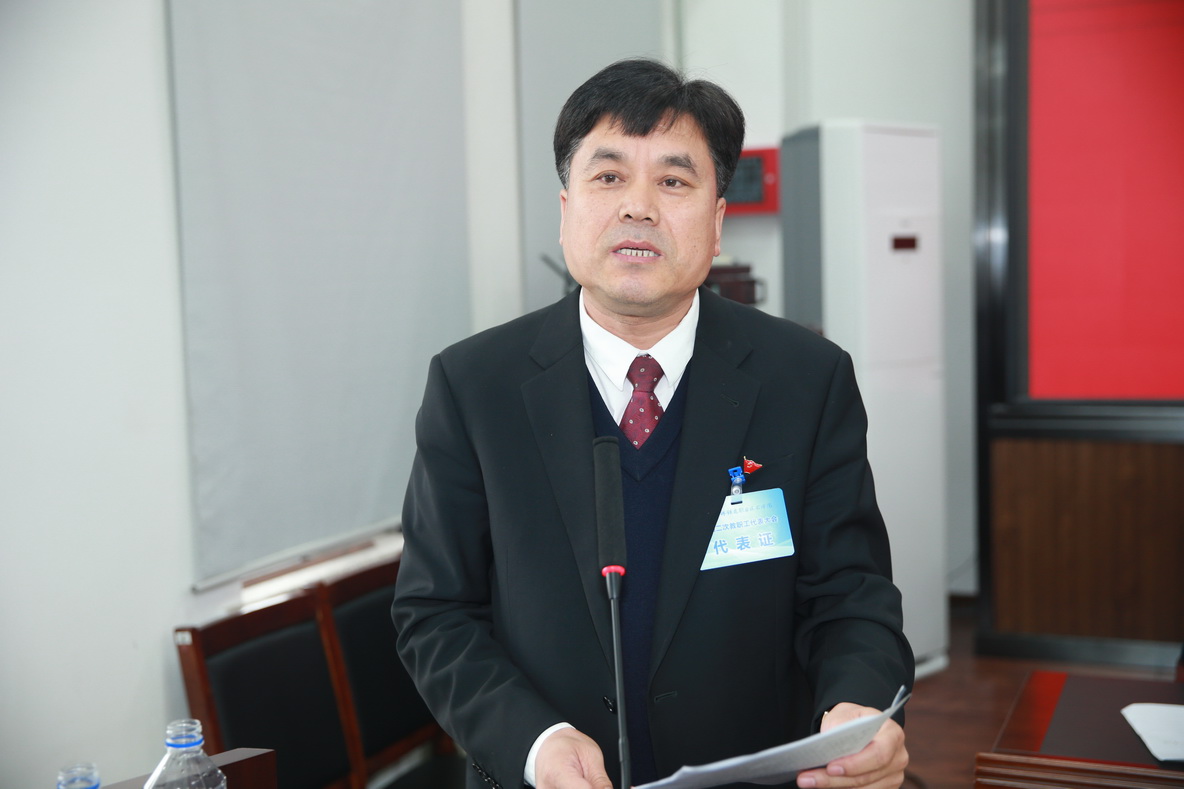 党委书记王喜库同志讲话