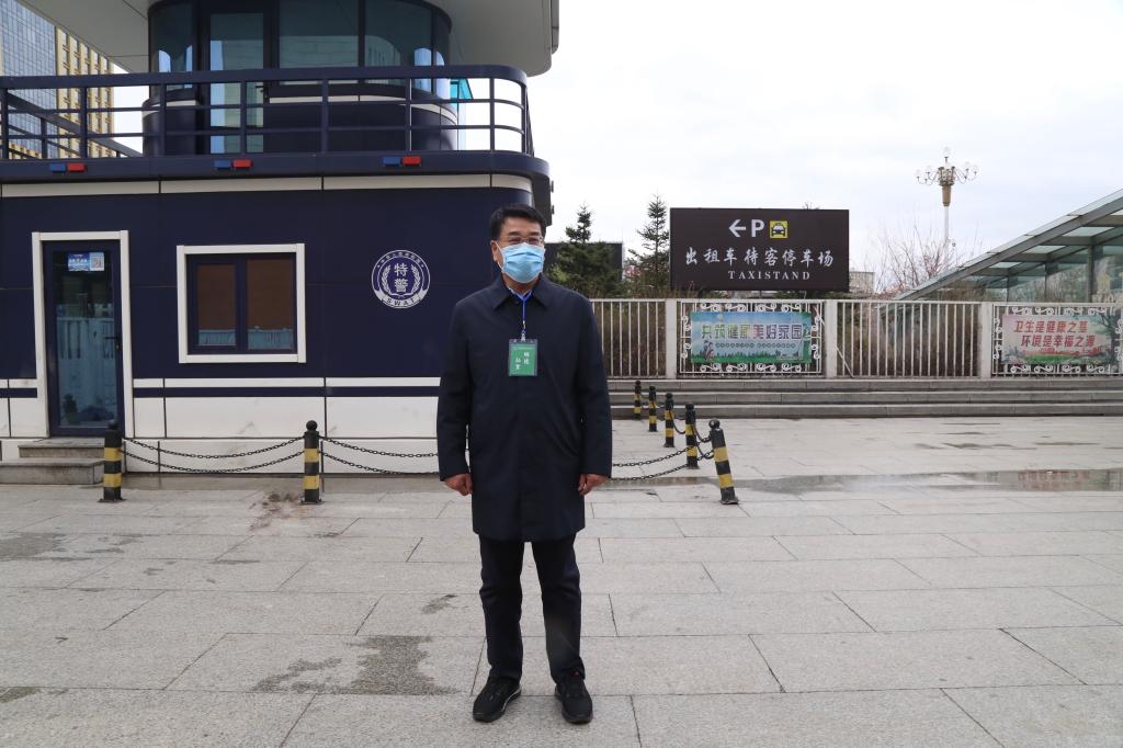 胡越平宣布防控工作模拟演练正式开始